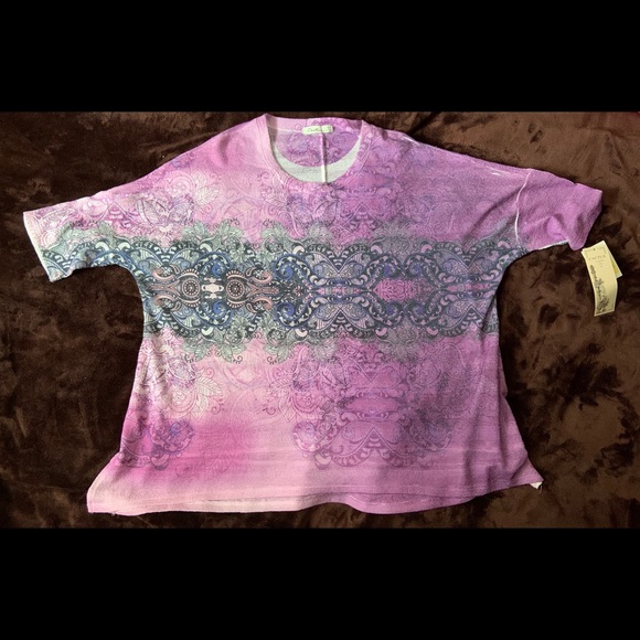 Paisley Purple top - Picture 1 of 7